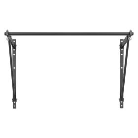 VEVOR Pull Up Bar, 50 in Width Wall Mounted Pull Ups, Adjustable Depth 22" or 30" from Wall, Heavy Duty Steel Upper Body Workout Bars