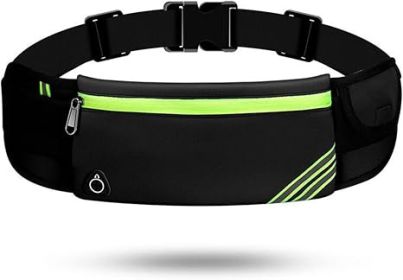 Running Belt for Women & Men Ultra Light Bounce Waist Reflective Adjustable Bag Holder for Cell Phone for Jogging Running Hiking Travel and Gym