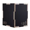3 in 1 Plyometric Jump Box, 16/14/12 Inch Wooden Plyo Box, Platform & Jumping Agility Box