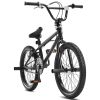 VEVOR BMX Bike, 20-Inch Wheel Freestyle Bike, BMX Race Bike with 360° Rotor and 4 Pegs, Beginner-Level BMX to Advanced Riders