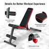 Strong and Tough Construction Multi-function Weight Bench with Adjustable Backrest