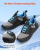 VEVOR Cross Training Shoes, W Width Sneakers US Size 8, Wide Toe Box Shoes with Arch Support & Adjustable Lace-up, Training Shoes for Running