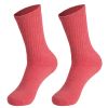 Cotton Crew Socks for Women Athletic Socks Shoe Size 5 to 10