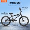VEVOR BMX Bike, 20-Inch Wheel Freestyle Bike, BMX Race Bike with 360° Rotor and 4 Pegs, Beginner-Level BMX to Advanced Riders