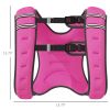 Body Weighted Vest with Pocket, Soft Skin-Friendly Weighted Workout Vest, Adjustable Weighted Running Equipment, 17.6 lbs., Pink