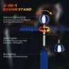 4.6'-6.7' Speed Bag Boxing Bag Stand, Reflex Bag Boxing Training Equipment, Speed Punching Bag, Blue
