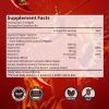 Chili pepper softgel supplement to support leg vein, heart, and vascular health. Contains vitamins C, D3, and K2, as well as extracts of grape seed