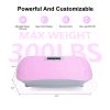 Full Body Vibration Platform Crazy Fitness Massage 10-Frequency Weight Loss & Fat Burner Shaking Machine For Unisex Pink