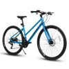 A28250 700C Road Hybrid Bike for Adult , 21-Speed Road Bike Road Bicycle Carbon Steel Frame/Dual-Disc Brakes/Multiple Colors