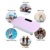 Silent Vibration Platform Crazy Fitness Massage 10-Frequency Weight Loss & Fat Burner Body Shaking Machine For Unisex Pink