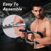1Pc Adjustable Twister Arm Exerciser Spring Workout Bar Strength Enhancer for Men with 3 Resistance Levels 66-110LBS Chest Biceps Triceps Thighs Back