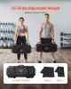 VEVOR Workout Sandbag, Heavy Duty Workout Power Bags with Handles, 25-75 lbs Adjustable Slam Bag for Fitness Strength Weight Training Cross-Training