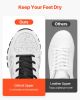 VEVOR Cross Training Shoes, W Width Sneakers US Size 11, Wide Toe Box Shoes with Arch Support & Adjustable Lace-up, Training Shoes for Running