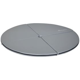 Pole Dance Mat, 2"T x 5'W Folding Pole Crash Mat for Home, Lightweight and Foldable, Gray (Option: Light Gray-780x770x220 mm)