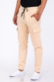 Cargo Jogger Sweats (Color: LIGHT BLUE, size: XL)