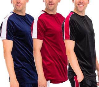 VELVET STRIPE TSHIRT (Color: NAVY, size: XL)