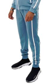 SWEAT PANT JOGGERS (Color: ROYAL, size: M)