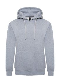 Heavyweight Fleece Pullover Hoodie (Color: Heather grey, size: 2XL)
