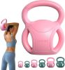 3 Handle Kettlebells Weight - Weight for Women Options 5, 10, 15 and 20 LB for Russian Twists AB Exercise