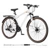 VEVOR Hybrid Bike, Lightweight Aluminum Frame Bike, 700c Wheel Men Women Hybrid Bicycle, Step-Over Adult Urban City Commuter Bikes