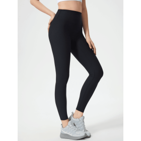 JupiterGear High-Waisted Leggings (Color: Black, size: 8)