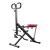 VEVOR Squat Machine, Deep Squat Rowing Machine for Home, Easy Setup & Foldable Exercise Equipment