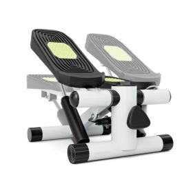 Portable Mini Fitness Stepper for Exercise at Home (Color: White, Type: Fitness Supplies)