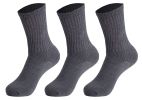 Athletic Sport Socks 3 Pairs Breathable Cotton Crew Socks Shoe Size 5 to 10