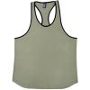 Men's A-Shirt Sleeveless Shirt Men's Gym Tank Shirt Quick Dry Shirt Cool Vest for Men Letter Print t-Shirt