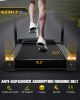 FYC Folding Treadmill for Home Office Use Walking Jogging Running Machine Incline Treadmill 330LBS Weight Capacity Foldable Compact Treadmill with LED