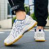 Men's and women's new fashion fashion comfortable badminton shoes anti-slip wear men's sports shoes table tennis shoes