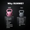 3 Handle Kettlebells Weight - Weight for Women Options 5, 10, 15 and 20 LB for Russian Twists AB Exercise