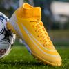 Large size youth adult football shoes long spikes short spikes sports football shoes