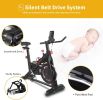 Stationary Bikes for Home Indoor Exercise Bike with LCD Monitor and Comfortable Seat Cushion for Home Gym Cardio Fitness Training