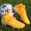 Large size youth adult football shoes long spikes short spikes sports football shoes