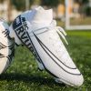 Large size youth adult football shoes long spikes short spikes sports football shoes