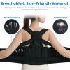 Posture Corrector for Women Men Adjustable Back Brace Posture Trainer Improve Hunchback Slouching Kyphosis Correction Invisible Under Clothes Upper Ba
