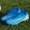 Large size youth adult football shoes long spikes short spikes sports football shoes