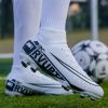 Large size youth adult football shoes long spikes short spikes sports football shoes