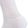 Cotton Crew Socks for Women 3 Pairs Breathable Sport Socks Shoe Size 9 to 11