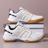 Badminton shoes Men's and women's professional comfortable breathable fashion tennis shoes Badminton shoes competition training sports couple shoes Me