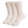 Athletic Sport Socks 3 Pairs Breathable Cotton Crew Socks Shoe Size 5 to 10