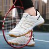 Badminton shoes Men's and women's professional comfortable breathable fashion tennis shoes Badminton shoes competition training sports couple shoes Me
