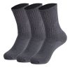 Athletic Sport Socks 3 Pairs Breathable Cotton Crew Socks Shoe Size 5 to 10