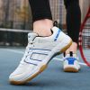 Badminton shoes Men's and women's professional comfortable breathable fashion tennis shoes Badminton shoes competition training sports couple shoes Me