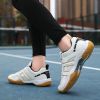 Badminton shoes Men's and women's professional comfortable breathable fashion tennis shoes Badminton shoes competition training sports couple shoes Me