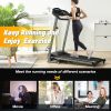 FYC Folding Treadmill for Small Apartment;  Electric Motorized Running Machine for Gym Home;  Fitness Workout Jogging Walking Easily Install;  Space S