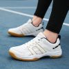 Badminton shoes Men's and women's professional comfortable breathable fashion tennis shoes Badminton shoes competition training sports couple shoes Me