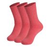 Athletic Sport Socks 3 Pairs Breathable Cotton Crew Socks Shoe Size 5 to 10