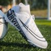 Large size youth adult football shoes long spikes short spikes sports football shoes